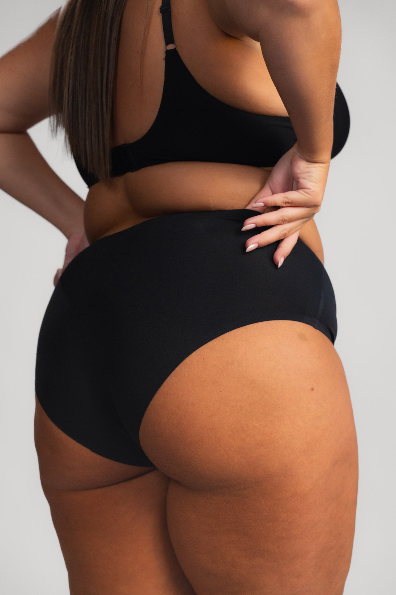 Bezešvé boxerky LUXE ČERNÉ - 2 kusy