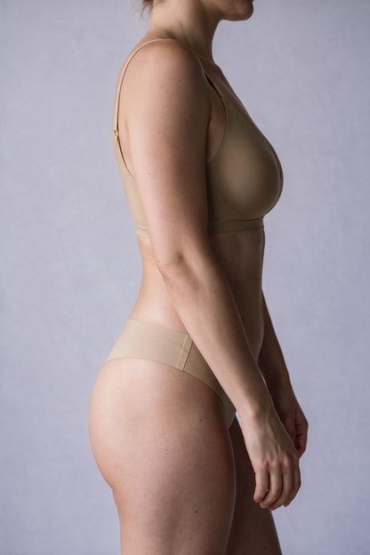 Seamless brazilke SCULPT OCHRE – pogled 3