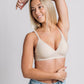 Bezešvá podprsenka BÉŽOVÁ